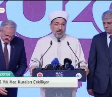 Diyanet İşleri Başkanlığınca 2026 hac kurası çekildi