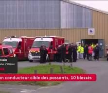 Fransa'da feci anlar! Araç kalabalığın arasına daldı...