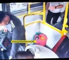 Gaziantep'te otobüs şoförü feci şekilde darp edildi...