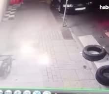 Gaziosmanpaşa'da bombalı saldırı anı!