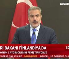 Dışişleri Bakanı Hakan Fidan'a Finlandiya ziyaretinde Finlandiyalı bakandan sürpriz Osman İmparatorluğu vurgusu...