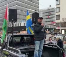 İsveç'te İsrail karşıtı protesto