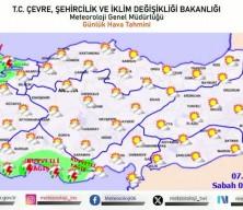Meteoroloji'den yurt genelinde beklenen hava durumunu açıkladı! Kuvvetli yağış uyarısında bulundu