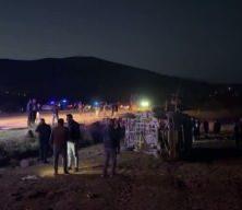 Şarampole devrilen işçi servisindeki 2 kişi öldü, 7 kişi yaralandı