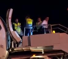 Süleymaniye'ye 2 buçuk yıl aradan sonra ilk Türk uçağı iniş yaptı