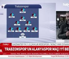 Trabzonspor'un ilk 11'i belli oldu!