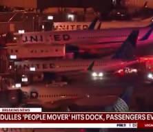 ABD'de havalimanı terminalinde yolcu taşıyan aracın yaptığı kazada 18 kişi yaralandı