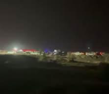 Azerbaycan-Gürcistan sınırında düşen askeri kargo uçağının enkazında incelemelere başlandı