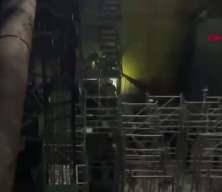 Beyoğlu'nda metro inşaatında göçük