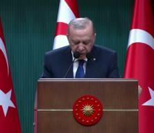 Cumhurbaşkanı Erdoğan: Adaletli ve insancıl yaklaşımımızı Kıbrıs Türk halkı ile birlikte sürdüreceğiz