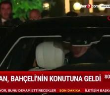 Cumhurbaşkanı Erdoğan, MHP Genel Başkanı Devlet Bahçeli'yi Ankara'daki konutunda ziyaret ediyor