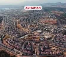 Deprem bölgesinde yaşanan değişim görüntülendi