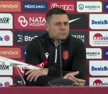 Bulgaristan teknik direktöründen şehitler için başsağlığı mesajı: “Acınızı paylaşıyoruz”