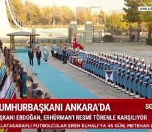 KKTC Cumhurbaşkanı Erhürman Ankara'da!