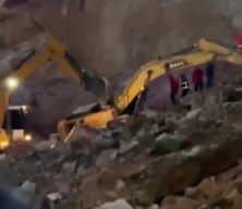 Ordu'daki taş ocağı göçüğünde enkaz altında kalan işçi için arama çalışmaları yeniden başlayacak