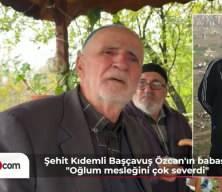 Şehitlerimizi ailesinin metaneti ve vatan sağ olsun sözleri yürekleri titretti