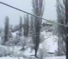 Sivas'a lapa lapa kar yağdı