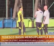 Tedesco'dan 'Galatasaray' sözleri: 'Bunu kasıtlı yapıyorum'