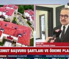 TOKİ'nin 2+1  örnek dairesi ilk kez görüntülendi