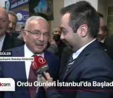 14. Ordu Günleri İstanbul’da Başladı!
