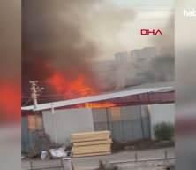 Antalya'da korkutan yangın!