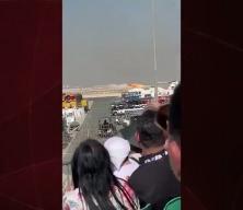 Bir Hint Tejas savaş jeti, Dubai Air Show'da yere çakıldı