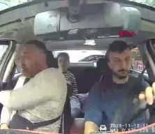 Böcek ailesinin taksiyle hastaneye gittiği anların görüntüsü ortaya çıktı