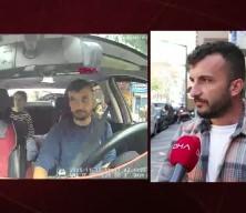 Böcek ailesinin taksiyle hastaneye gittiği anların görüntüsü ortaya çıktı