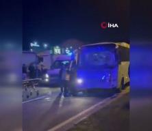 Bolu'da 3 işçi servisi birbirine girdi: 11 yaralı