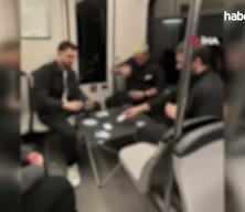 Bursa metrosunda şaşırtan görüntü