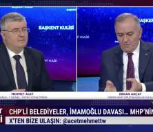 MHP'li Erkan Akçay CHP'deki skandal yolsuzluk ve rüşvet davası hakkında konuştu
