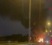 Eyüpsultan'da İETT otobüsü alevlere teslim oldu