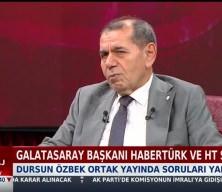 Galatasaray Başkanı Dursun Özbek Habertürk Tv'de soruları yanıtladı