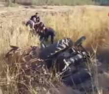 Gaziantep'te devrilen traktörün sürücüsü hayatını kaybetti