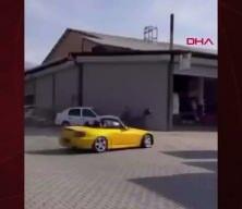 Muğla'da drift yapan sürücünün otomobili trafikten men adildi