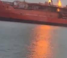 Ukrayna'da Türk gemisi vuruldu!