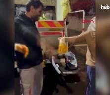 Temizlik görevlileri, çöpte buldukları para ve altınları sahibine teslim etti