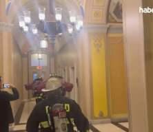 Washington'daki ABD Kongresi metrosunda yangın çıktı