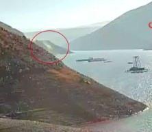 2 kişi hayatını kaybetmişti: Baraja uçan otomobilin güvenlik kamerası görüntüleri ortaya çıktı