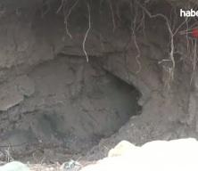 300 yıllık türbe kaçak kazıyla delik deşik edildi