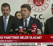 Adalet Bakanı Yılmaz Tunç 11.Yargı paketi'nde çocuk suçlular hakkında açıklamalarda bulundu