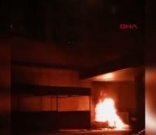 Akaryakıt istasyonunda korku dolu anlar!