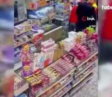 Alkollü şahıs, akaryakıt istasyonu çalışanını darbetti