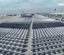 Atatürk Havalimanı'nda gurur veren tablo! 9200 araç böyle görüntülendi