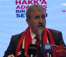 BBP Genel Başkanı Mustafa Destici Samsun'da konuştu