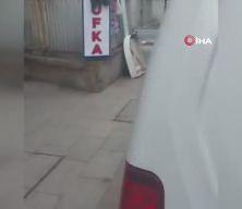 Bıçakla dehşet saçmıştı: O anlar kamerada