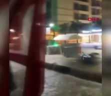 Çeşme sele teslim oldu