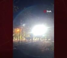 Diyarbakır'da elektrik hattı patladı