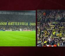 Fenerbahçe taraftarından futbolculara Galatasaray mesajı!