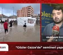 “Gözler Gazze’de” etkinliği Taksim’de gerçekleşti